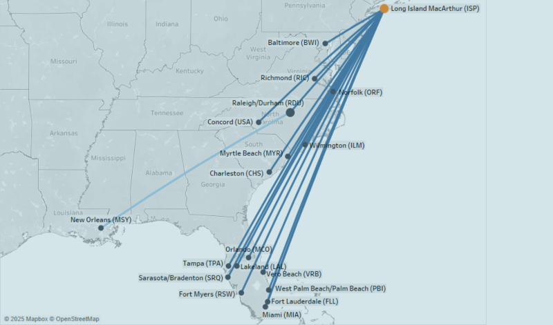 isp all destinations map 2025