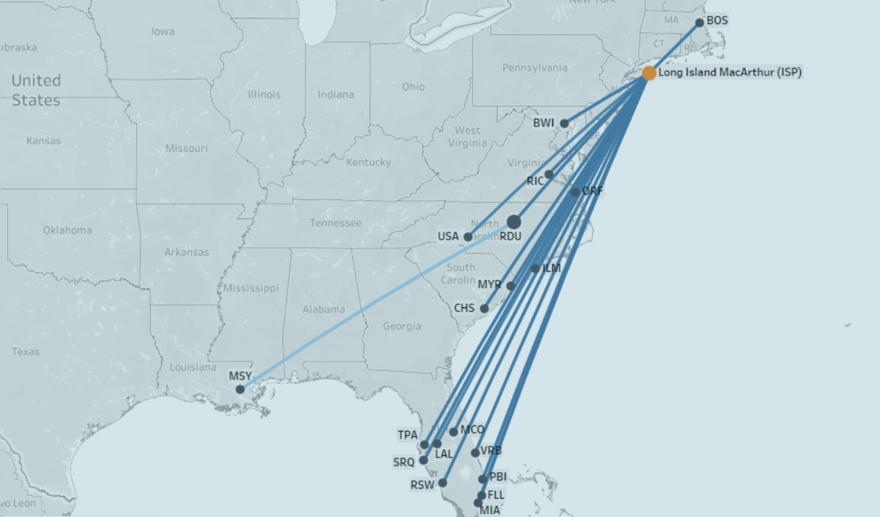 isp all destinations map 2025